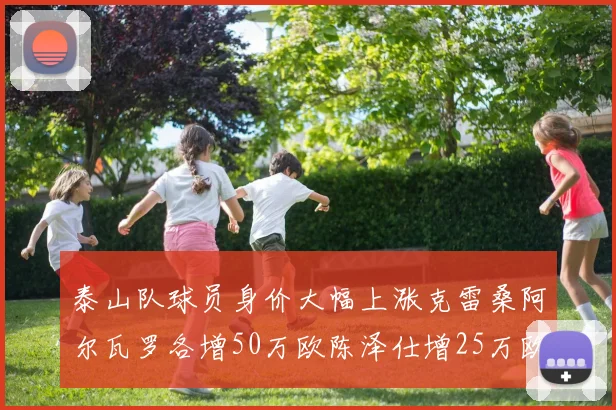 泰山队球员身价大幅上涨克雷桑阿尔瓦罗各增50万欧陈泽仕增25万欧